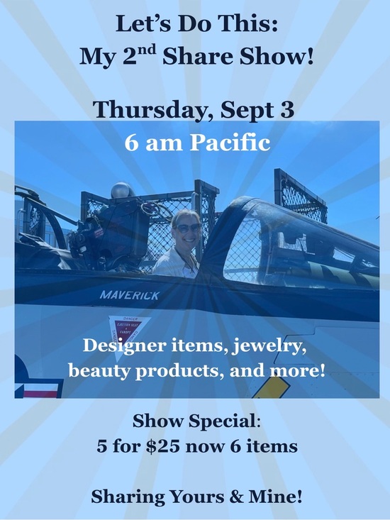 Accessories - Please join my Share Show! Thursday Sept 3 at 6 am Pacific Time